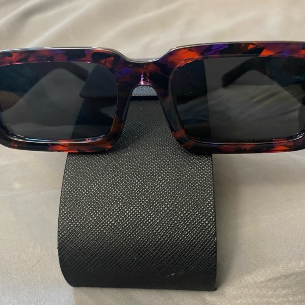 Prada Multicolor Tortoiseshell Sunglasses - image 5